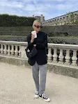 Simple Grey High-Waisted Trousers for Women. High-quality, thin, and casual, perfect for autumn wear. Comfortable and st — photo 3
