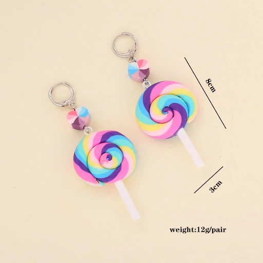 Title 1, Colar Feminino Lollipop de Cerâmica Mole Sime S...
