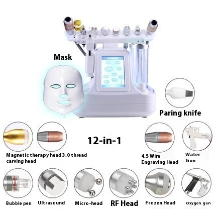 Beauty Instrument Cleaner Face Oxygen Injection Skin Spray Color Light Mask Mesotherapy Treatments for Salon Use & Profe — photo 7