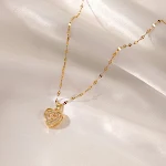 Colar romântico de moda para o Dia dos Namorados e Qixi. Design simples e elegante, com corrente versátil e leve para um presente especial. — foto 5