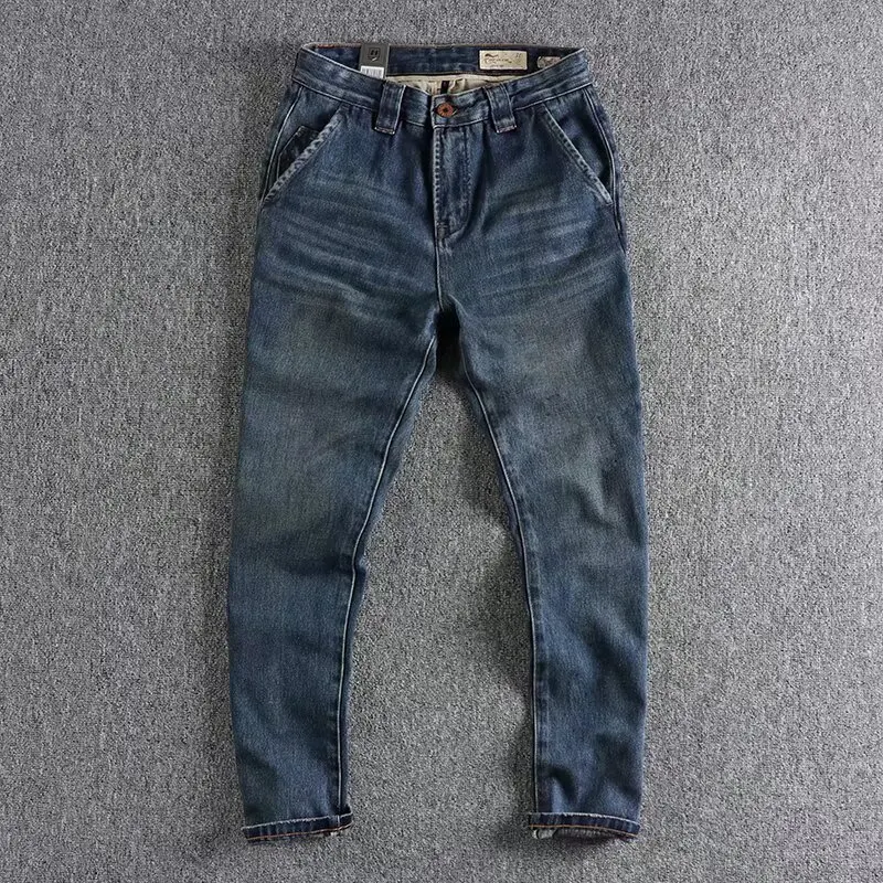 Calças casuais masculinas oversized com elasticidade, oferecendo conforto incomparável e um caimento solto. Perfeitas para o dia a dia. — foto 4