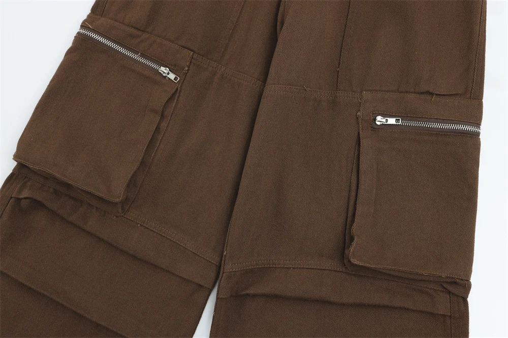 Heren Mode Broek met Wijde Rechte Lange Pijpen Comfort en Stijl Casual Broek voor een Moderne Look Veelzijdig en Elegant Klassiek Design — foto 23