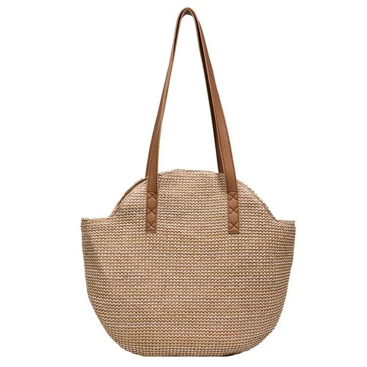 Bolsa de ombro feminina com zíper e tecido com cores contrastantes, perfeita para um visual moderno e sofisticado. — foto 1