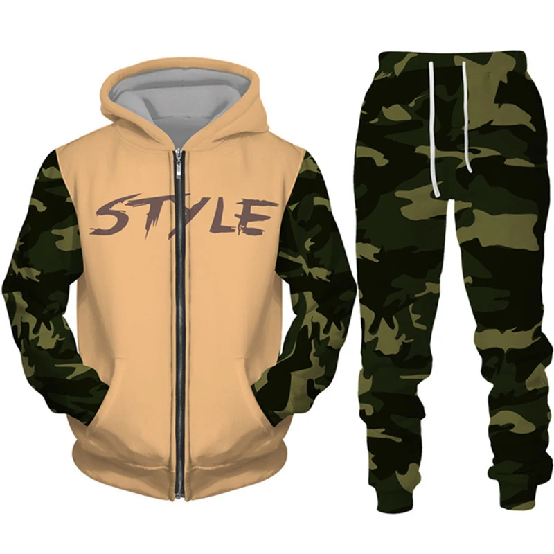 Title 8, Outdoor Hooded Jacket Sportswear Two-piece Set....