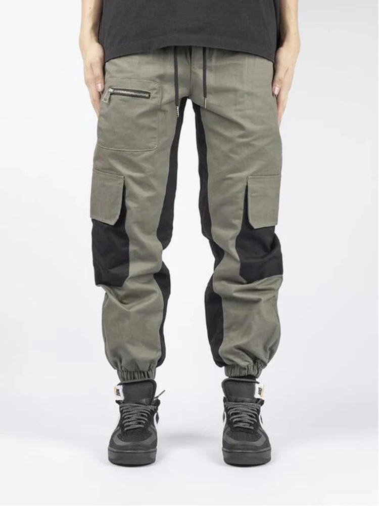 New foreign trade casual pants for men, Korean fashion brand, multi-pocket overalls, perfect for outdoor running, sports — photo 5