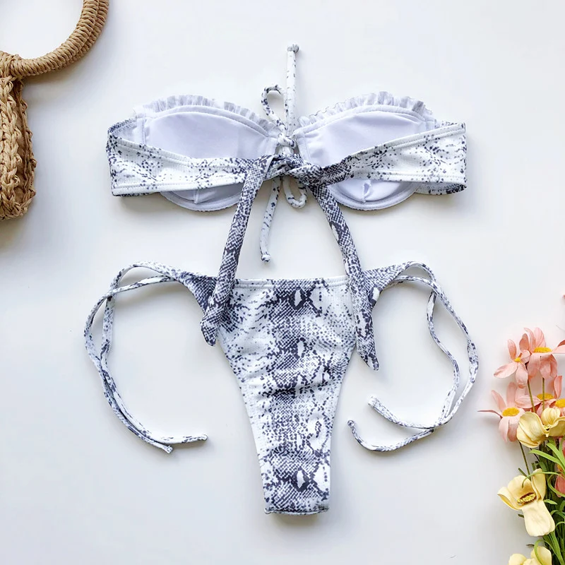 Title 11, Explosion-stijl gewikkelde borst bikini voor ee...