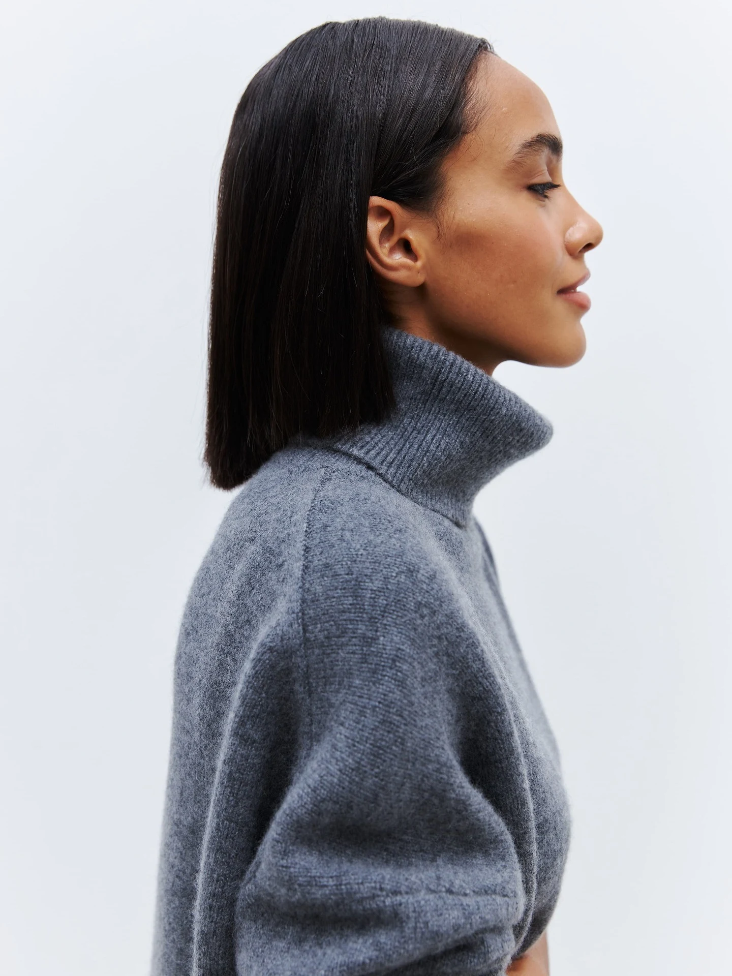 Title 7, Womens Loose High Collar Autumn And Winter Ant...