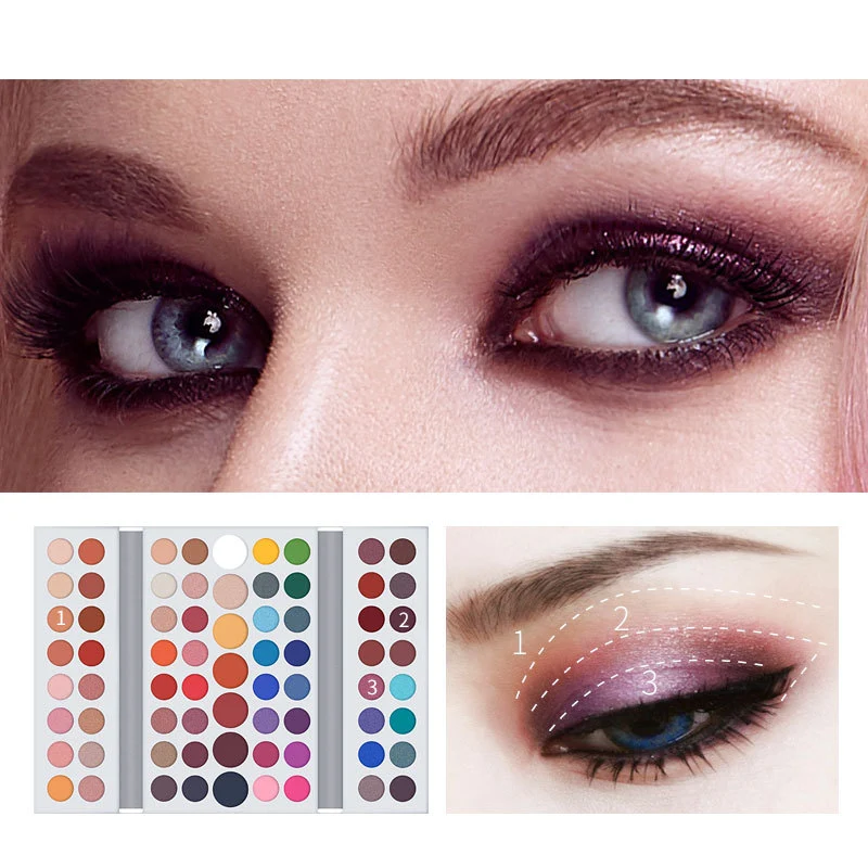 Title 2, Dual-Purpose Matte Eyes and Face Makeup Palette...