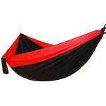 Portable Nylon Parachute Double Hammock for Backpacking and Outdoor Use. Lightweight, durable, and perfect for camping a — photo 12