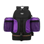 Waterproof Photo Video Shoulders Backpack compatible with Apple, Tripod Case, Night Reflector Line, fits 15.6 inch Lapto — photo 8