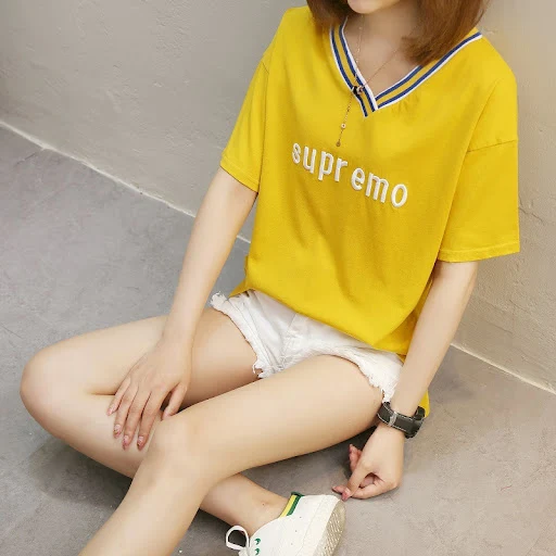 Title 3, Womens short-sleeved summer T-shirt featuring ...