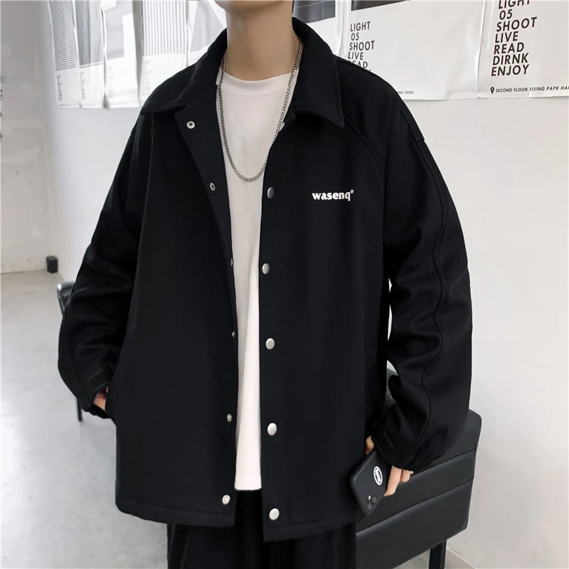 Title 4, Loose Tooling Couple Ins Trendy All-match Jacke...