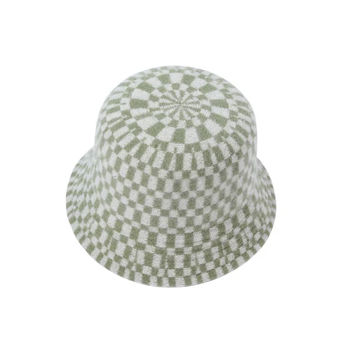 Title 4, Cappello da pescatore a scacchiera a quadri in ...
