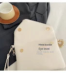 Nova Bolsa Feminina com Corrente, Ombro Único e Zíper – Ideal para um Look Moderno e Sofisticado em Qualquer Ocasião — foto 10