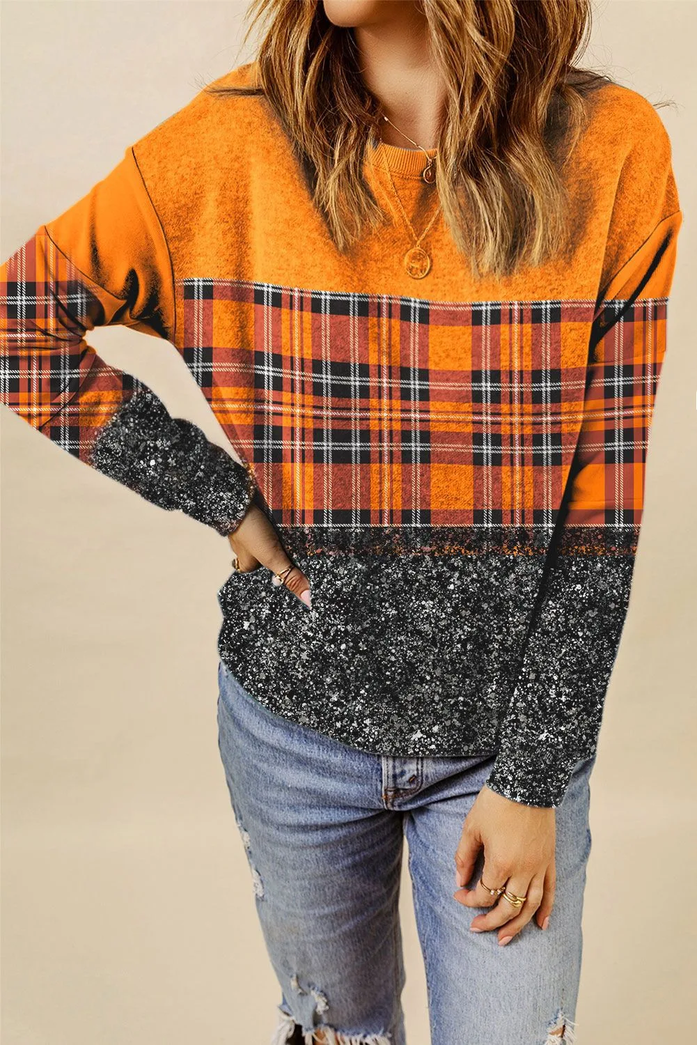 Dames Letter Loose Comfortable Top – Losvallende top voor dames. Comfortabel en casual voor dagelijks gebruik. Perfecte pasvorm en stijlvol design. — foto 16