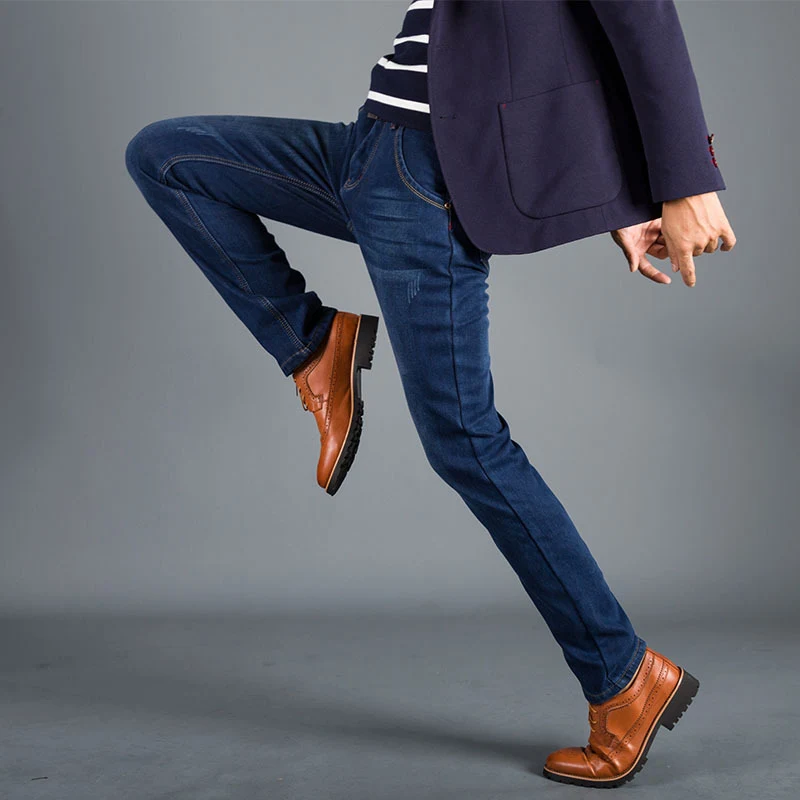 Winter plus velvet thick jeans for women, warm and comfortable. Perfect for cold weather, stay stylish and cozy all wint — photo 4
