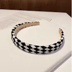2cm checkered headband