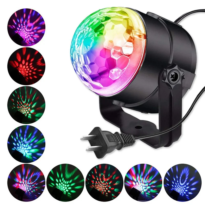 Fernbedienbare LED Magic Ball Mini Kristall Siebenfarben Ambiente Licht Schaffen Sie eine magische Atmosphäre mit einfacher Steuerung — foto 6
