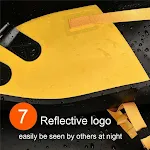 Bolsa de cauda grande impermeável para carro, alta capacidade, perfeita para viagens longas em rodovias e transportar bagagem com segurança. — foto 4