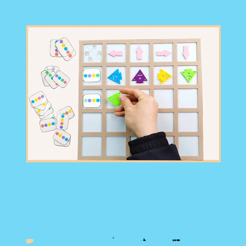 Kindergarten Regional Activities Small Fish Find Direction Cognition Educational Toy Develop Early Learning Skills — photo 1