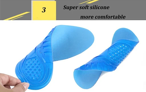 Title 6, Silicone Insoles for ultimate comfort and cushi...