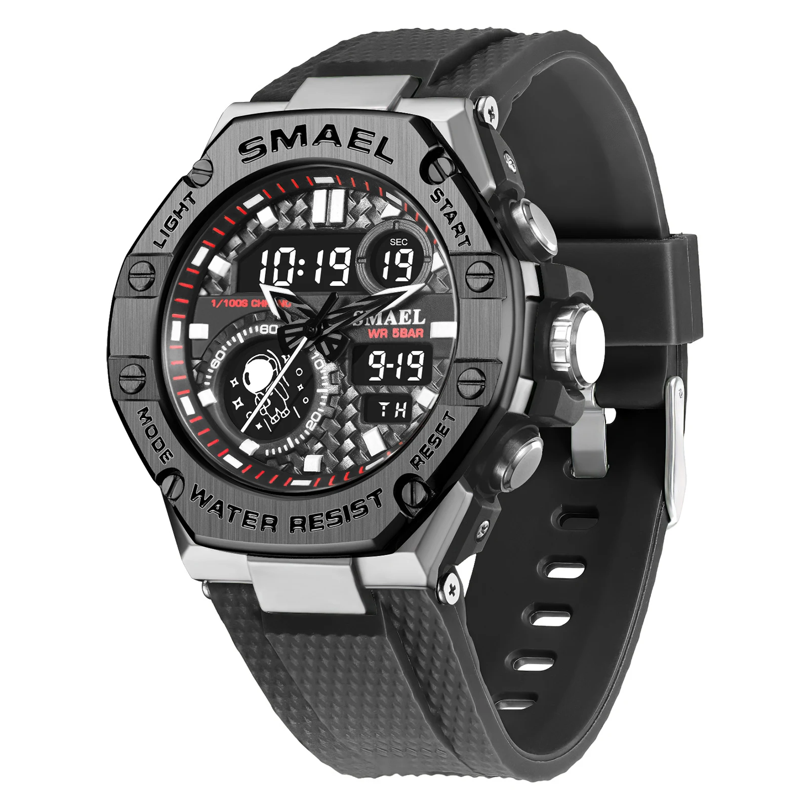 Relógio Esportivo Multifuncional Masculino Outdoor À Prova D'água GPS Altímetro Barômetro Bússola Ideal para Aventura e Esportes — foto 4