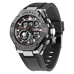 Relógio Esportivo Multifuncional Masculino Outdoor À Prova D'água GPS Altímetro Barômetro Bússola Ideal para Aventura e Esportes — foto 4