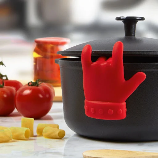 Title 4, Finger Shaped Anti Overflow Pot Covers, Practic...