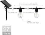 Waterproof LED Outdoor Solar String Lights Illuminate Your Garden, Patio, and Deck with Energy-Efficient, Weatherproof D — photo 4