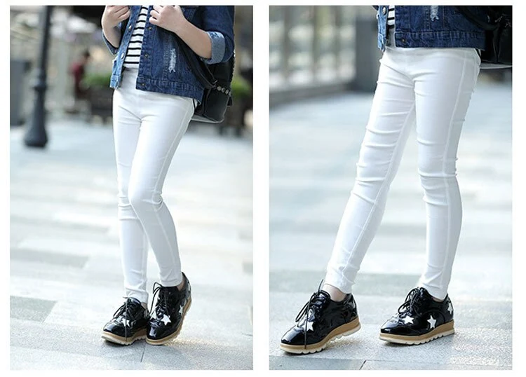 Title 3, Leggings para meninas primavera e outono, confo...