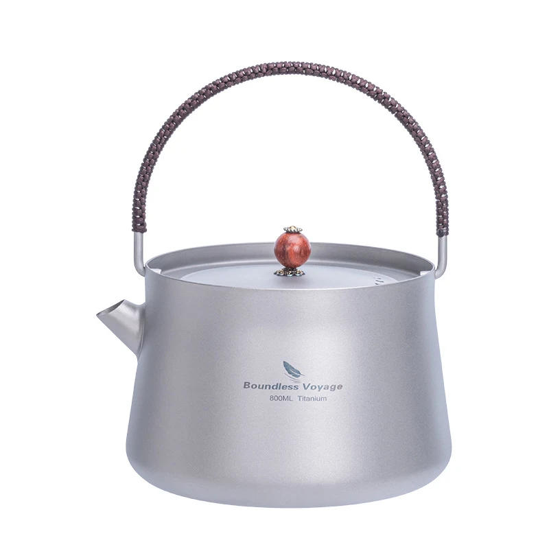 Portable Outdoor Camping Travel Kettle For Tea Making Lightweight and Compact Prepare Tea Anywhere Enjoy Fresh Tea On Yo — photo 2