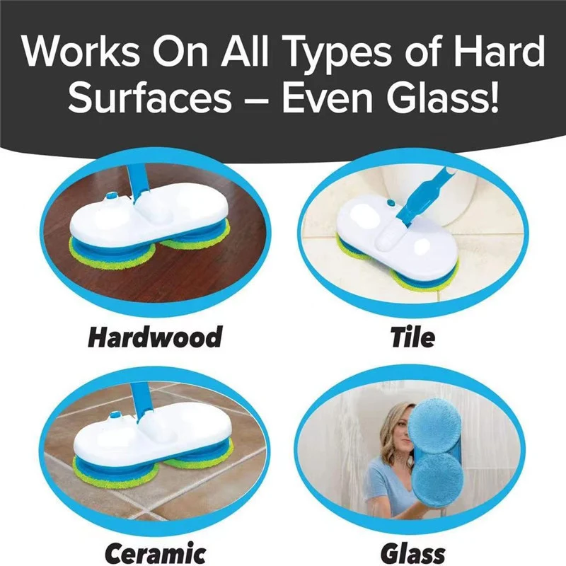 Household Wireless Electric Mop Automatic Floor Wiping Handheld Charging Cleaning Mopping Machine for Easy Cleaning — photo 6