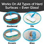 Household Wireless Electric Mop Automatic Floor Wiping Handheld Charging Cleaning Mopping Machine for Easy Cleaning — photo 6