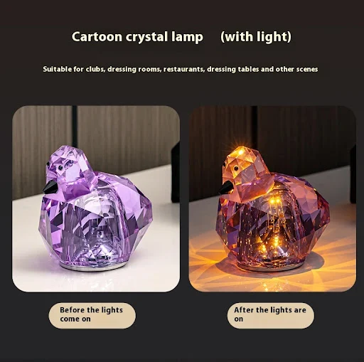 Title 4, Portable mobile creative table lamp, a decorati...