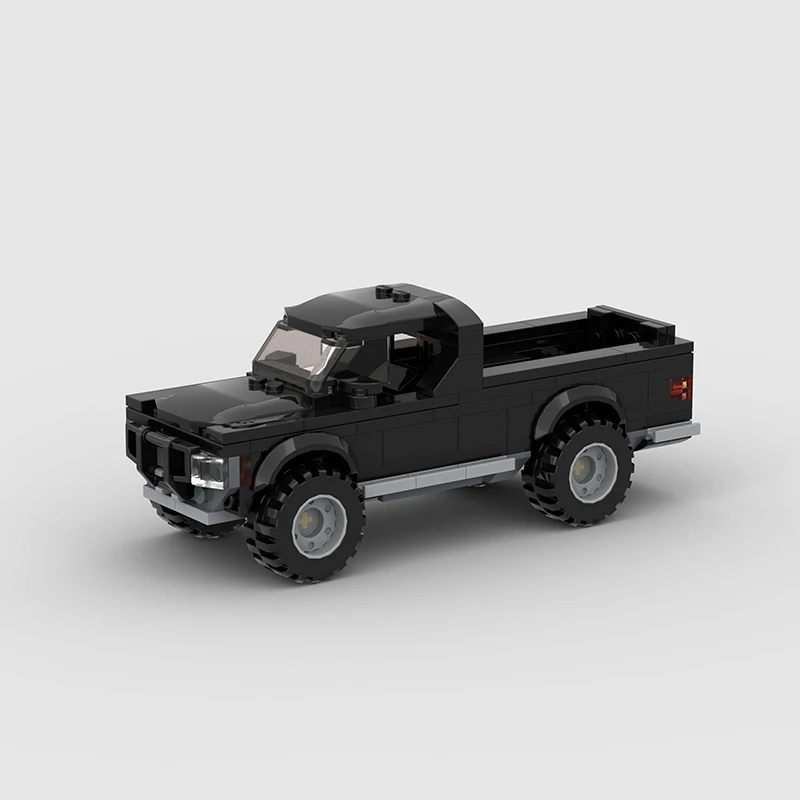 Blocchi da costruzione per bambini Pickup Truck Modello auto sportiva, stimola creatività, abilità motorie, gioco e apprendimento. — foto 1