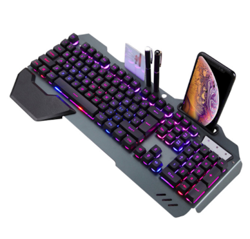 Title 10, Teclado mecânico gamer com fio, projetado para ...