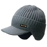 Leather label gray