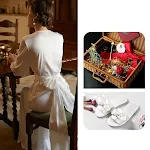 White slipper gift box