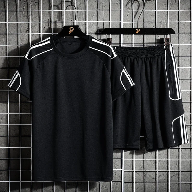 Short sleeved sportswear shorts suit Perfect for workouts and outdoor activities Comfortable and allows for great freedo — photo 1