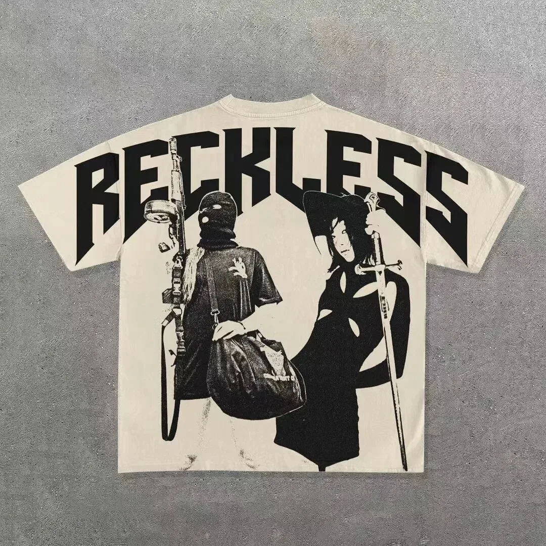 Y2g Harajuku T-shirt Men Hip Hop Gothic Graphic for an edgy street style. Comfortable, stylish, and perfect for expressi — photo 25