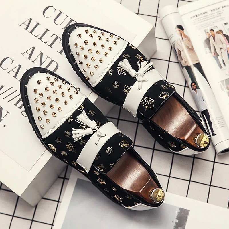 Title 3, Rivet Personalized Leather Shoes