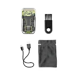 Barbeador digital LED LCD recarregável por USB à prova d'água, ideal para um barbear preciso, seco ou molhado, perfeito para viagens. — foto 3