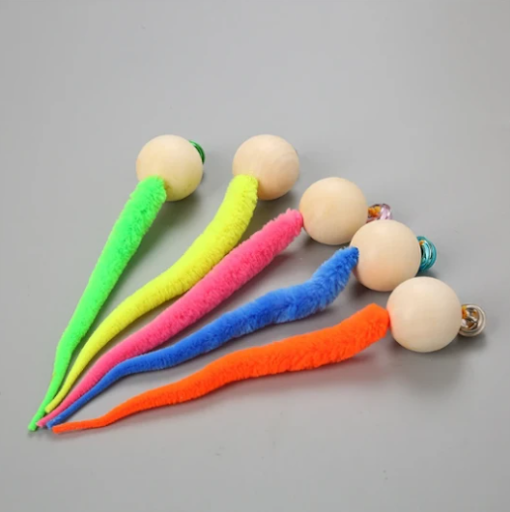 Title 3, Cat toy tail bell, encourages play and hunting ...