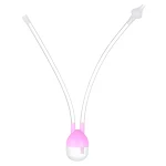 Aspirador Nasal para Bebês Cartoon Limpador de Nariz Infantil Sucção Bucal Seguro e Fácil Higiene Nasal Delicada para Recém-Nascidos — foto 4