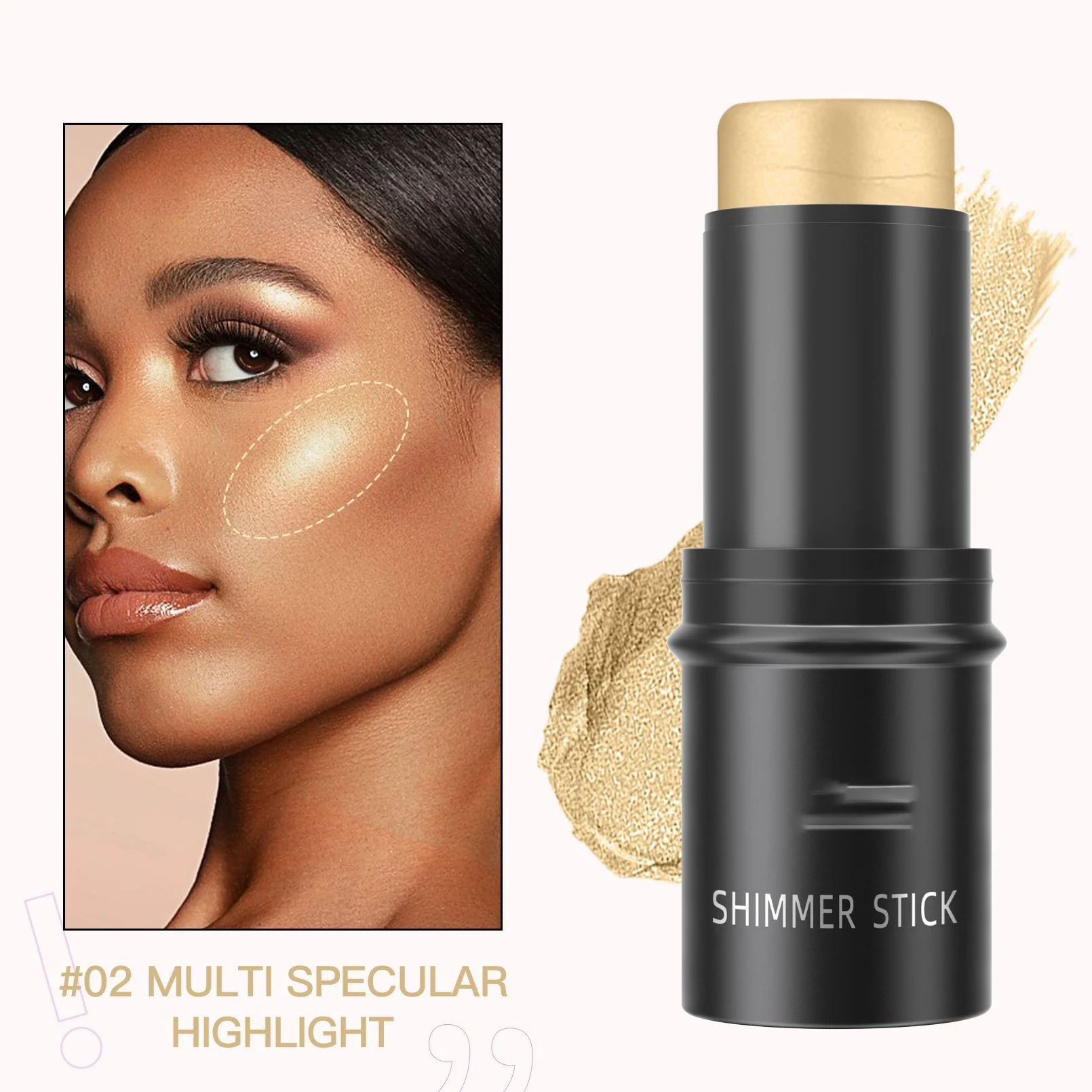 Repair Brightening Highlight Stick Makeup. Corrects imperfections, brightens skin, evens tone, and enhances natural radi — photo 4