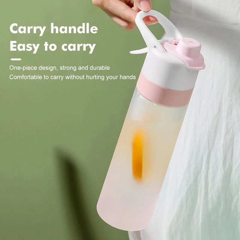 Spray Water Bottle For Outdoor Sport and Fitness Large Capacity Spray Bottle Drinkware Travel Bottles Great for Hydratio — photo 13