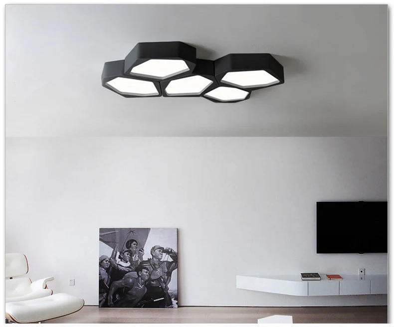 Title 3, Geometric Shaped Lights for Living Room and Bed...