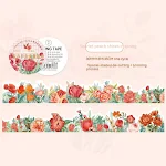 Coleção Flores Brancas e Fita Adesiva de Papel Série Dormindo Ideal para Artesanato e Decoração Crie Projetos Charmosos e Delicados — foto 19