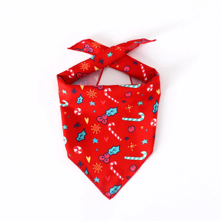 Title 6, Personalized Pet Cat Scarf Dog Bandanas Christm...