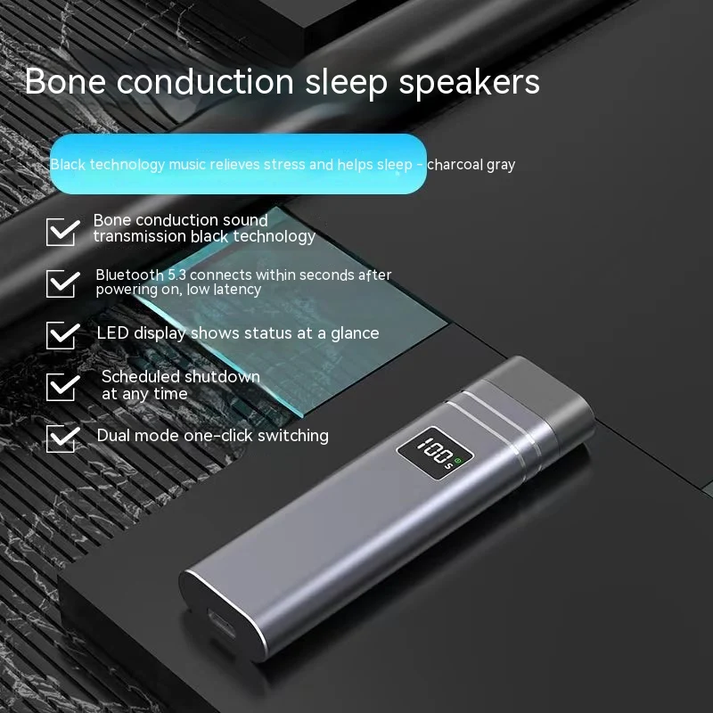 Bluetooth Bone Conduction Sleep Speaker Smart Sleep Improvement Enjoy restful sleep with discreet and comfortable sound — photo 5